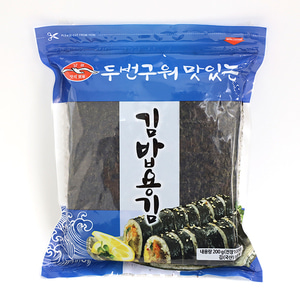 본사직영 남광김 두번구워 맛있는 김밥용김 100매(200g) X 2봉 (주)남광식품